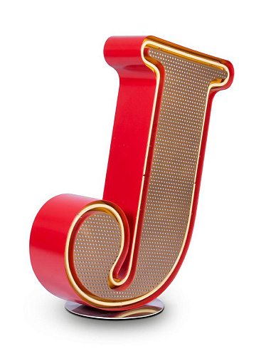 Joyful Letter J lamp