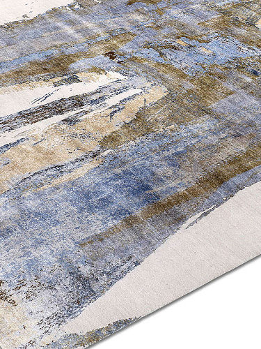 Grey Rust handgeweven vloerkleed