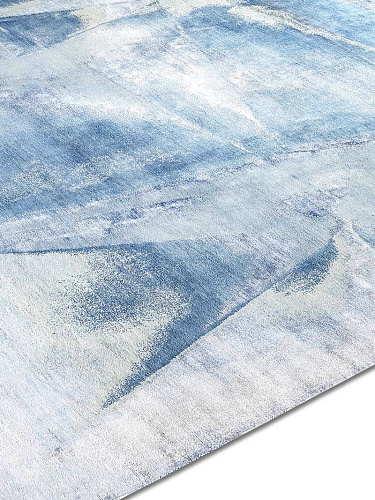 Ice Land luxe handgeknoopt vloerkleed