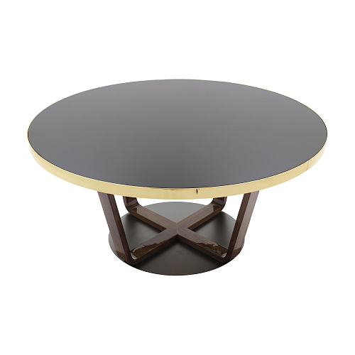 Ermione glazen eettafel