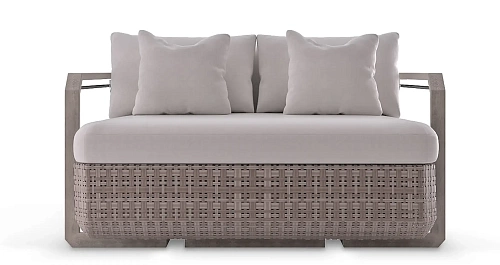 Heritage houten tuinsofa