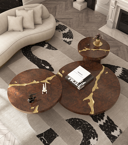Dominion luxe 3-delige salontafelset