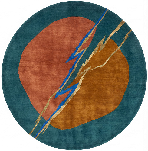 Copper Meridian vloerkleed