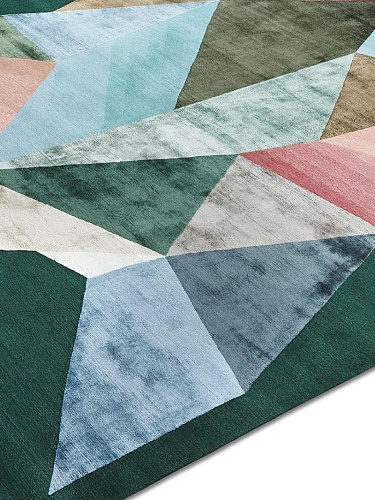 Super luxe handgeknoopt vloerkleed