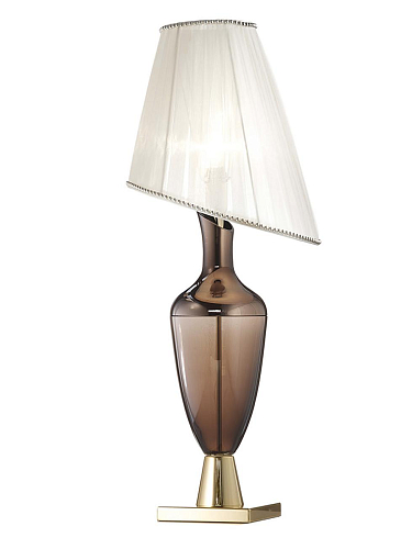 Coffee Murano Glas Tafellamp