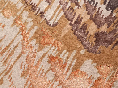 Handgeknoopt designer vloerkleed