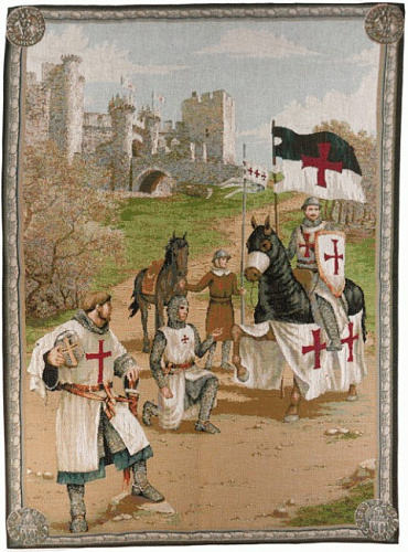 Templars wandtapijt