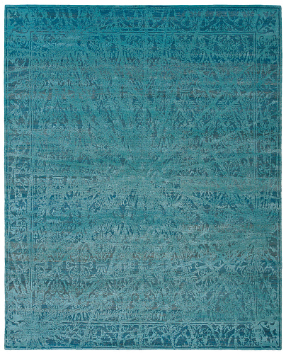 Alcaraz sun 2 blauw vloerkleed