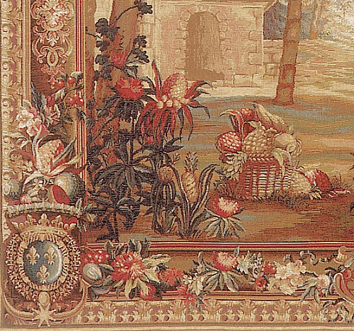 The Pineapple Harvest - Exotic Landscape wandtapijt