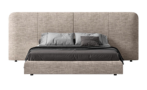 Portland bed met hoog hoofdbord