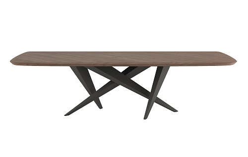 Thunder silk houten eettafel