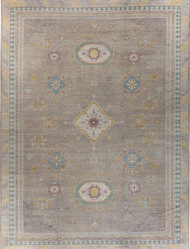 Khotan handgeknoopt wol vloerkleed