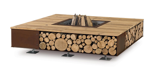 Toast vuurschaal hout