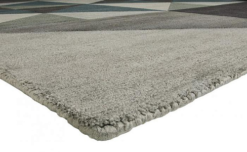 Triangles Multi handgetuft tapijt