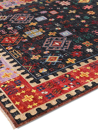 Flatweave handgemaakte luxe vloerkleed