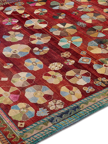 Original Natural Red luxe vloerkleed