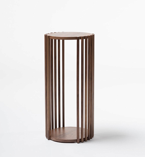 Eigentijdse ronde bijzettafel