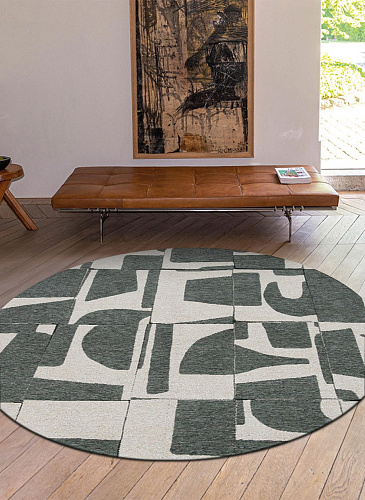 Sea Spray rond vloerkleed
