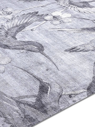 Hummingbirds handgeknoopt vloerkleed