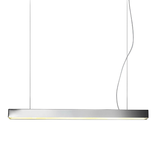 Gepolijst Nikkel LED Staaf Hanglamp