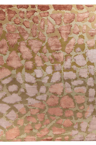 Designer abstract vloerkleed