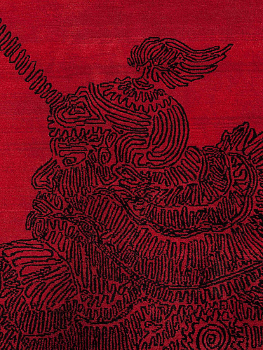Intrigue japonaise handgeweven vloerkleed
