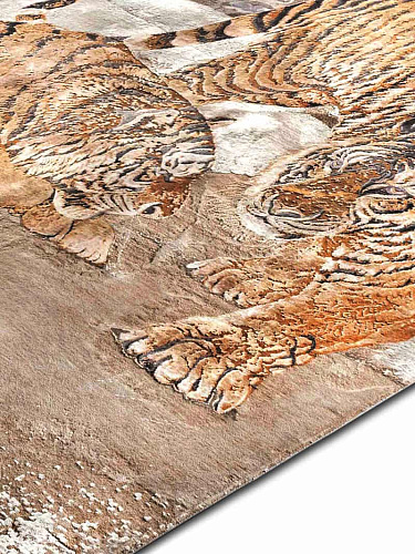 Tiger handgeweven vloerkleed
