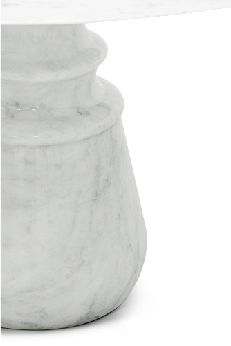 Obsidian vierkante Estremoz eettafel