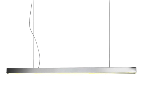 Gepolijst Nikkel Lineaire LED Hanglamp