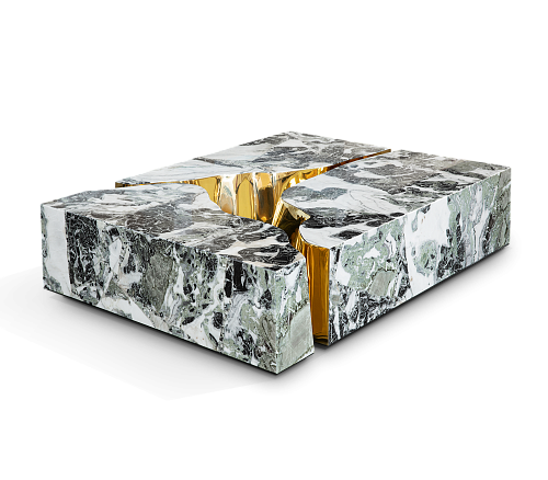 Fissure marmeren salontafel