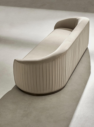Abano beige grote bank