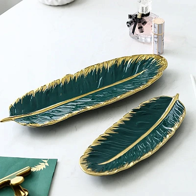 Decoratieve borden en schalen