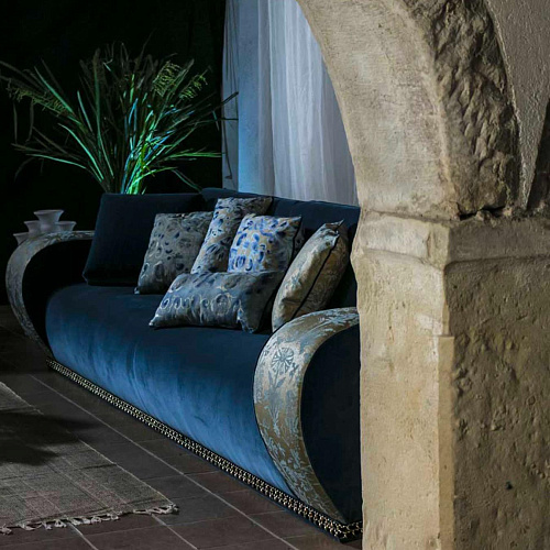 Venezia groenblauw bank
