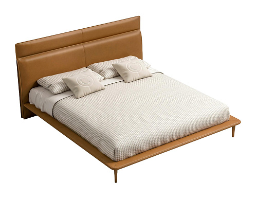 Modern leren bed