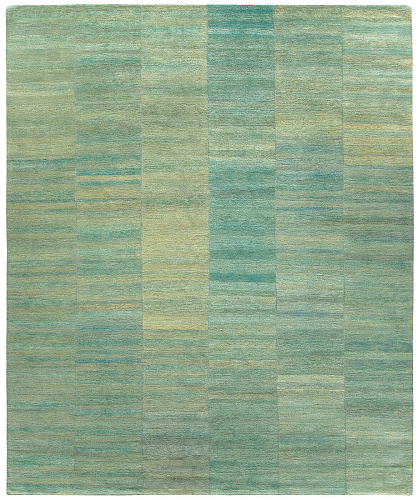 Kruiden 1 aqua vloerkleed