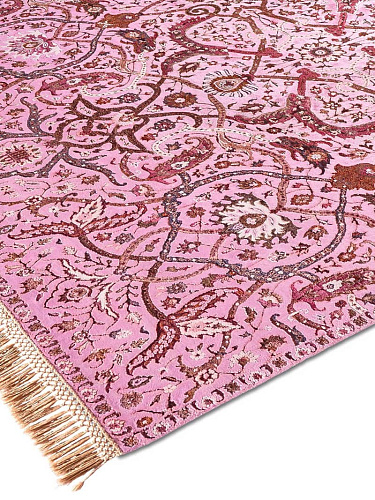 Heriz Pink luxe handgeknoopt tapijt