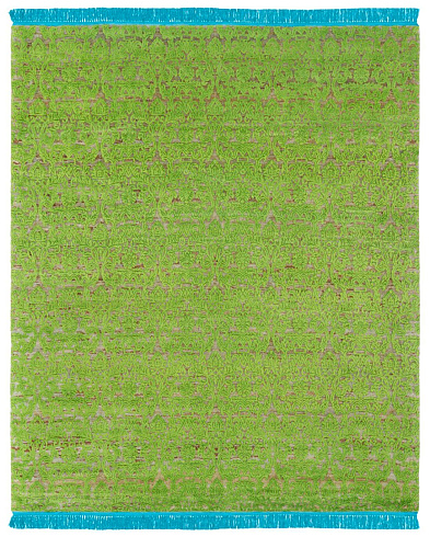 Roma radi deluxe blauw groen vloerkleed