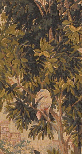 Greenery with Birds wandtapijt