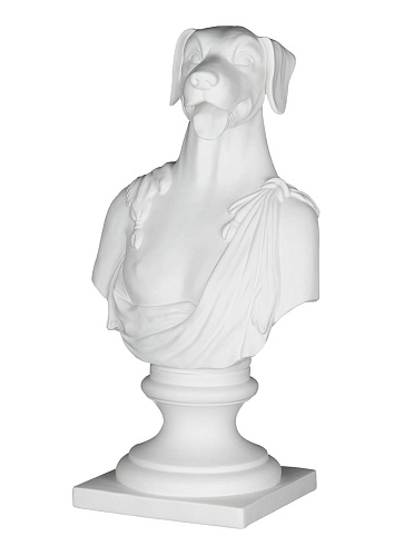 Argo witte sculptuur