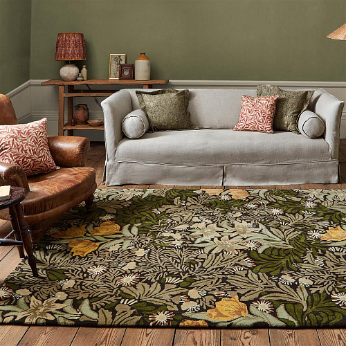 Bower twining vine gr wol tapijt