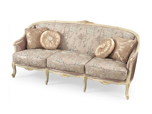 Rosa 3-Zits Elegante Bank