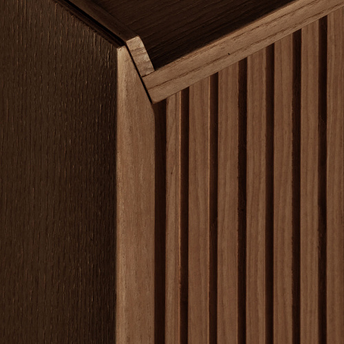Sipario bruin 3-deurs dressoir