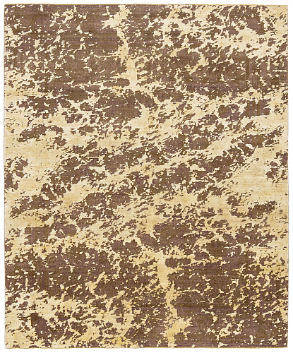 Mamluk temple double sky grijs beige zijde vloerkleed