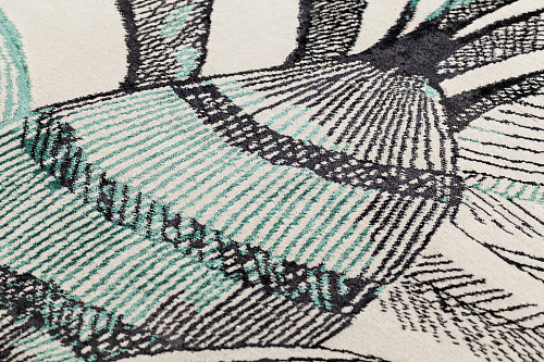 Handgeknoopt Arbustum vloerkleed