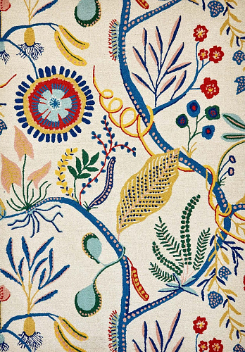 Jackfruit-chai sage tapijt