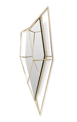 Lustre kleine wandspiegel