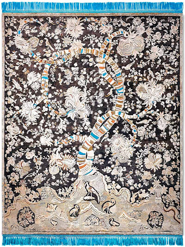 Original handgemaakte luxe tapijt