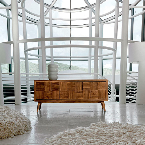 Artes vierkant bruin dressoir