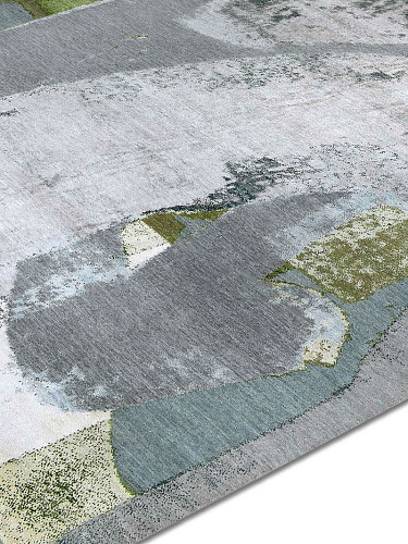 Green Rust handgeweven vloerkleed