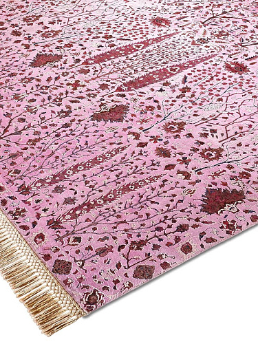 Pine Garden Pink luxe vloerkleed
